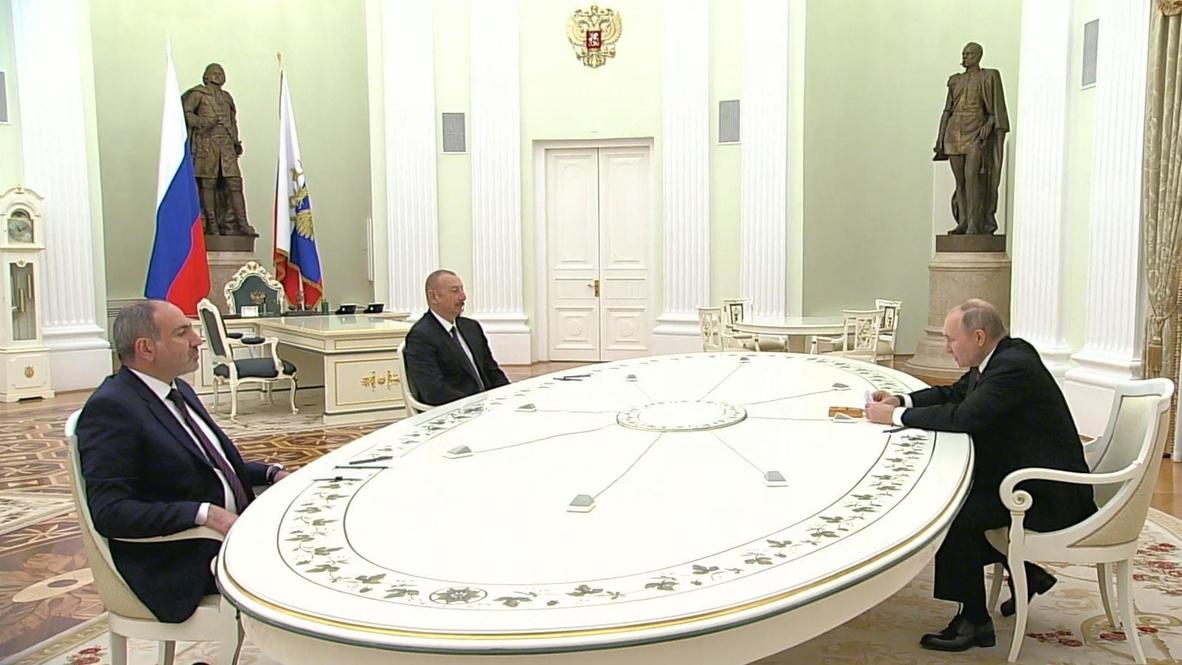 Moskova'da Karabağ zirvesi: Başbakan yardımcıları çalışma grubu kuracak
